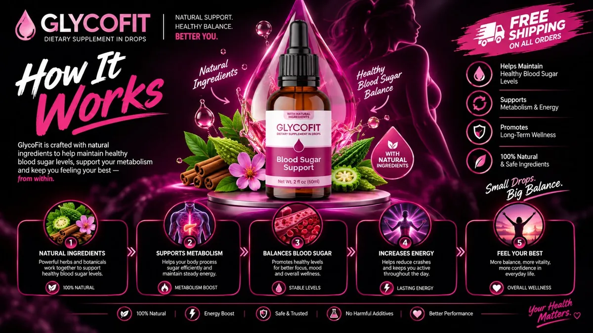 How GlycoFit works — natural ingredients to daily balance